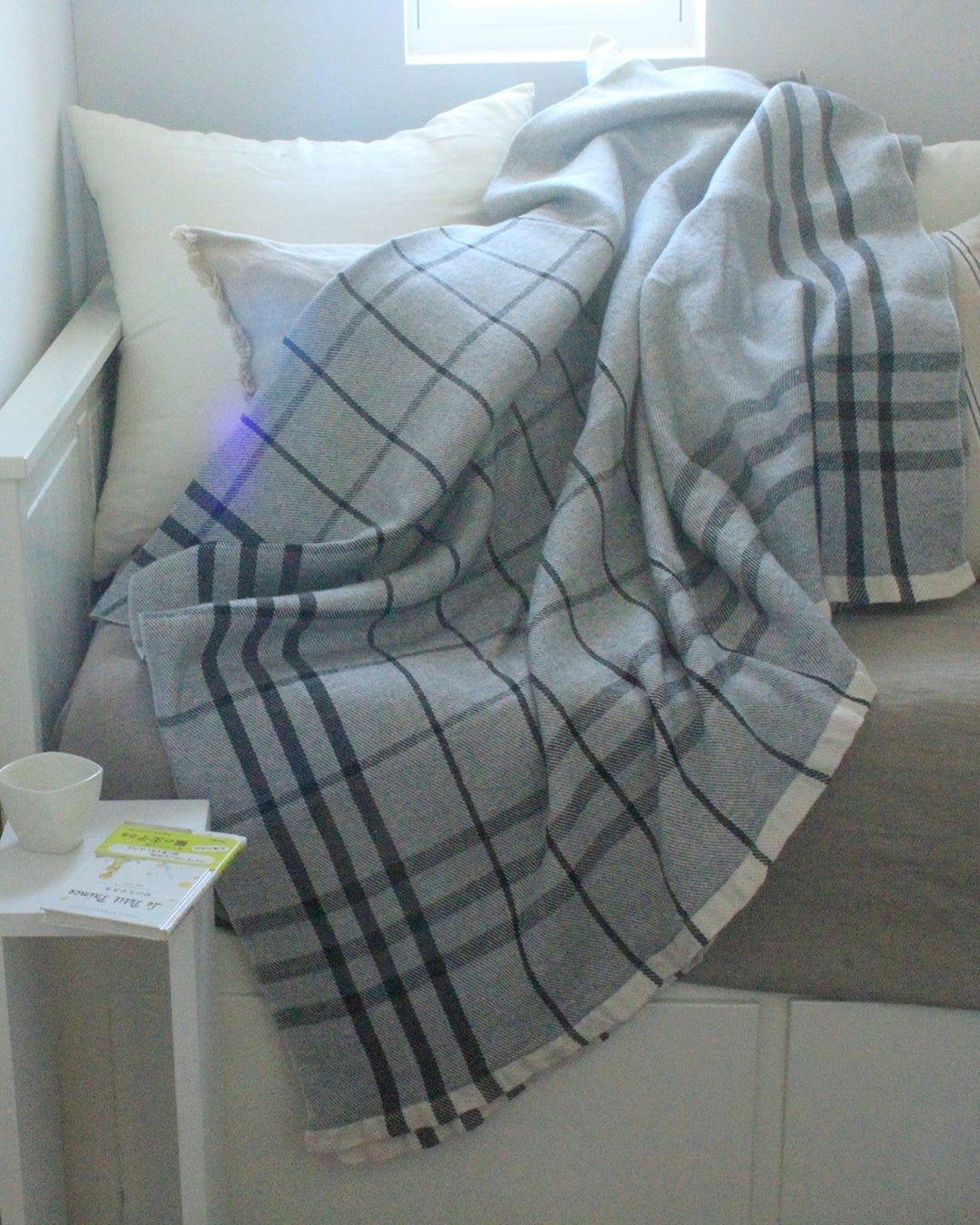 Folding weave Blanket&Folding weave linen large cloth<p>フォールド織りシリーズ</p>