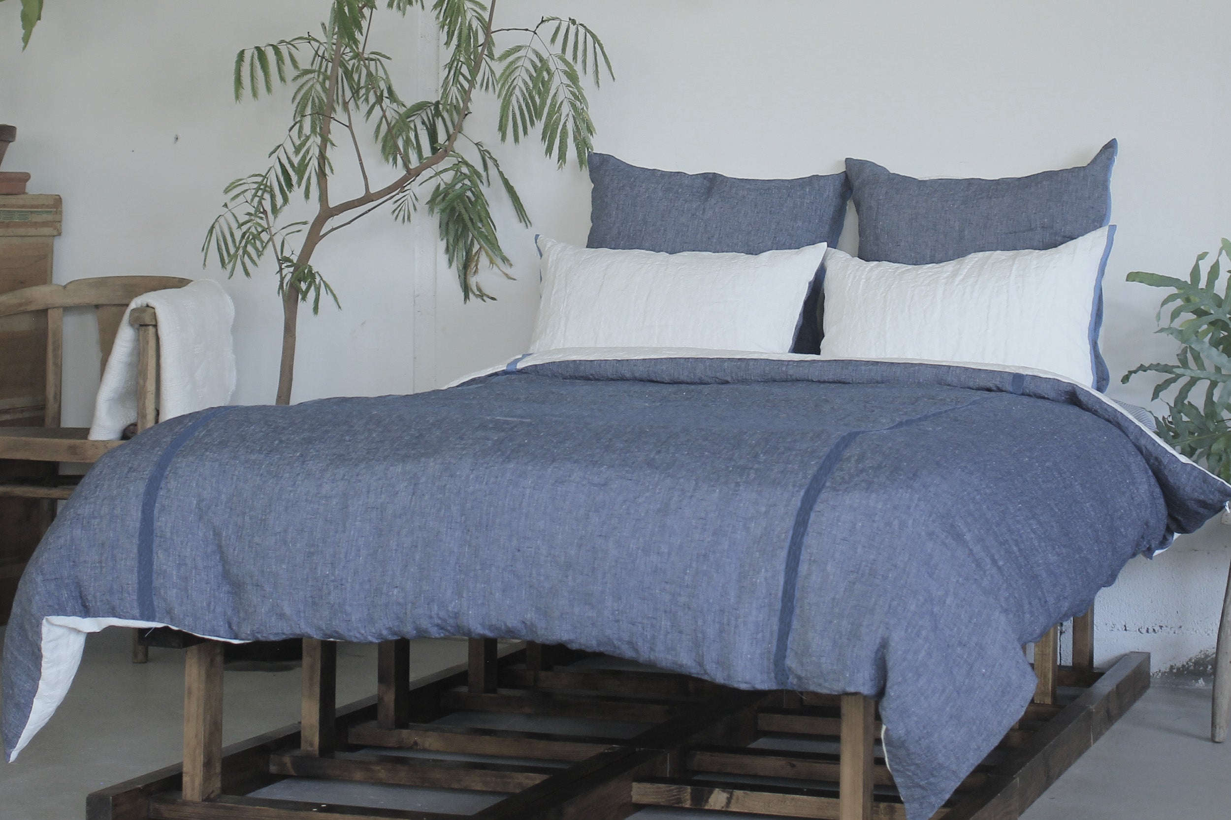 Natural dyed duvet cover<p>天然染料染めの布団カバー</p>