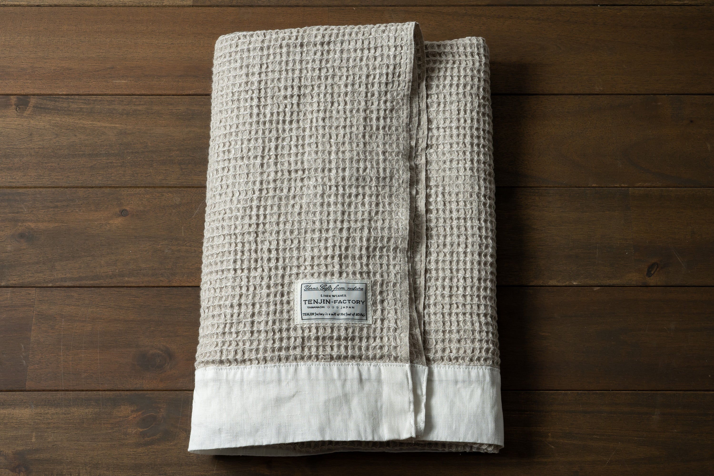 Premium Waffle Linen Bath Towel