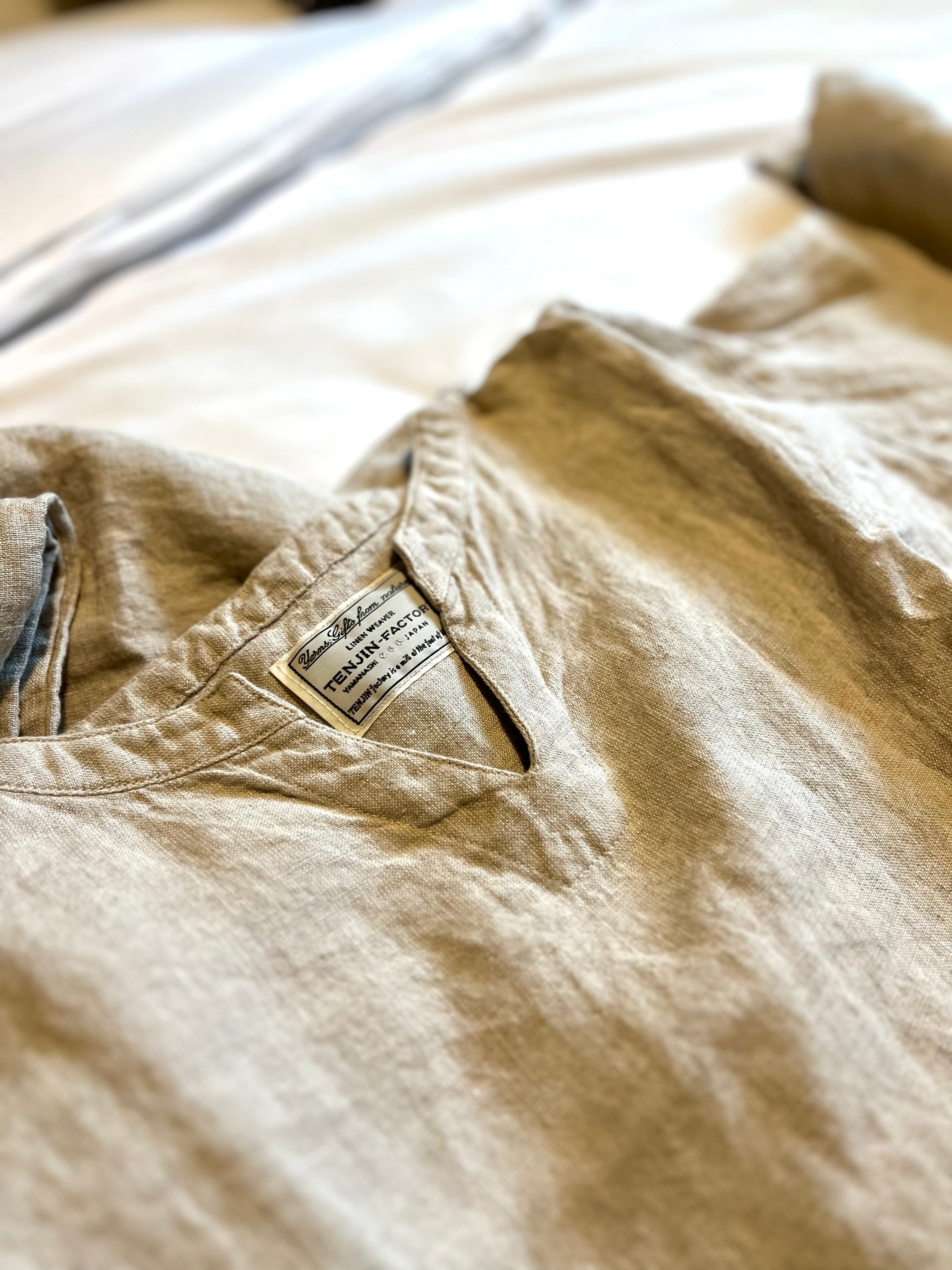 リネンパジャマ(上下セット)