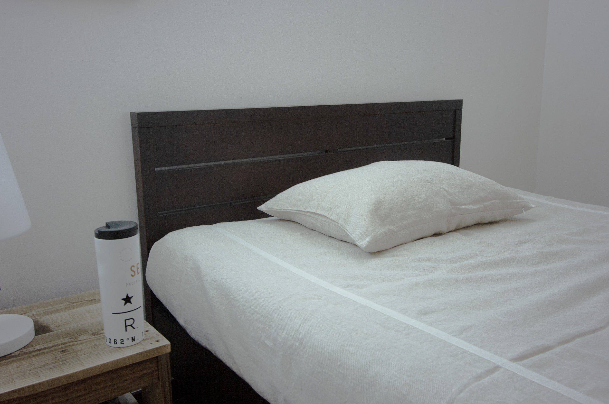 亜麻色セルビッチリネンピローケース