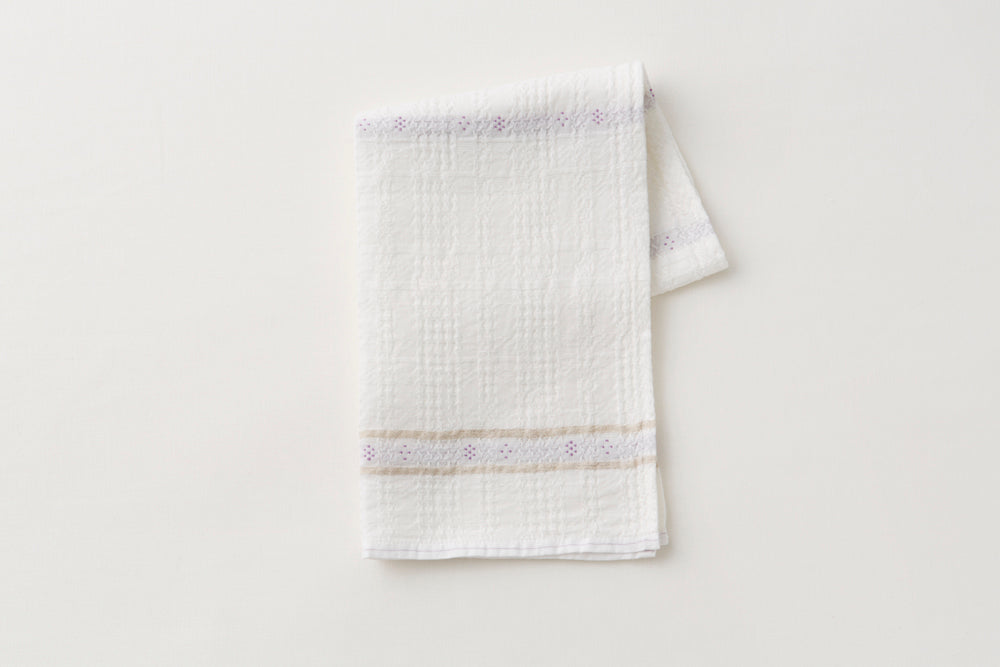 Flower Jacquard Towel