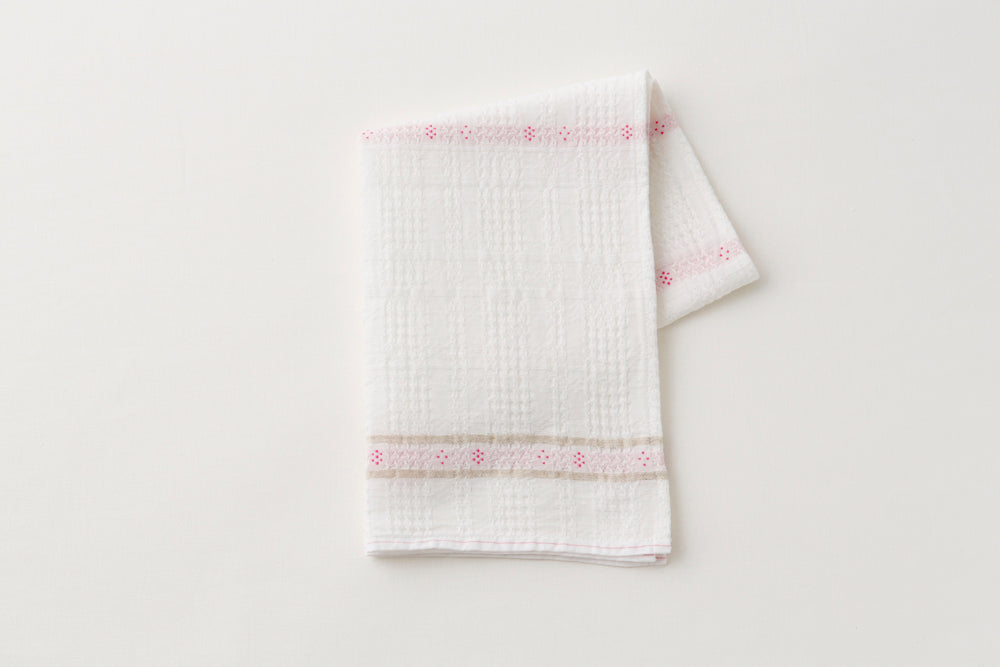 Flower Jacquard Towel