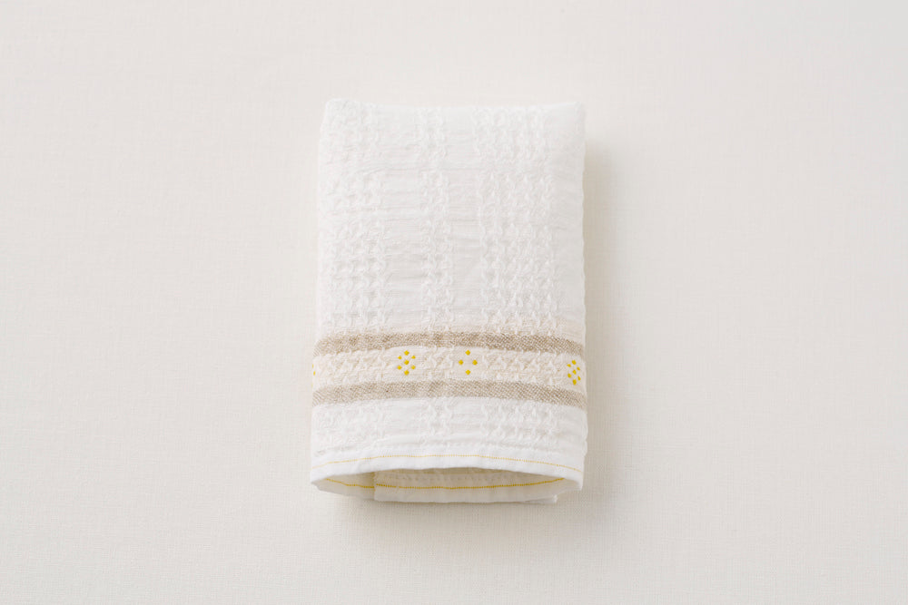 Flower Jacquard Towel