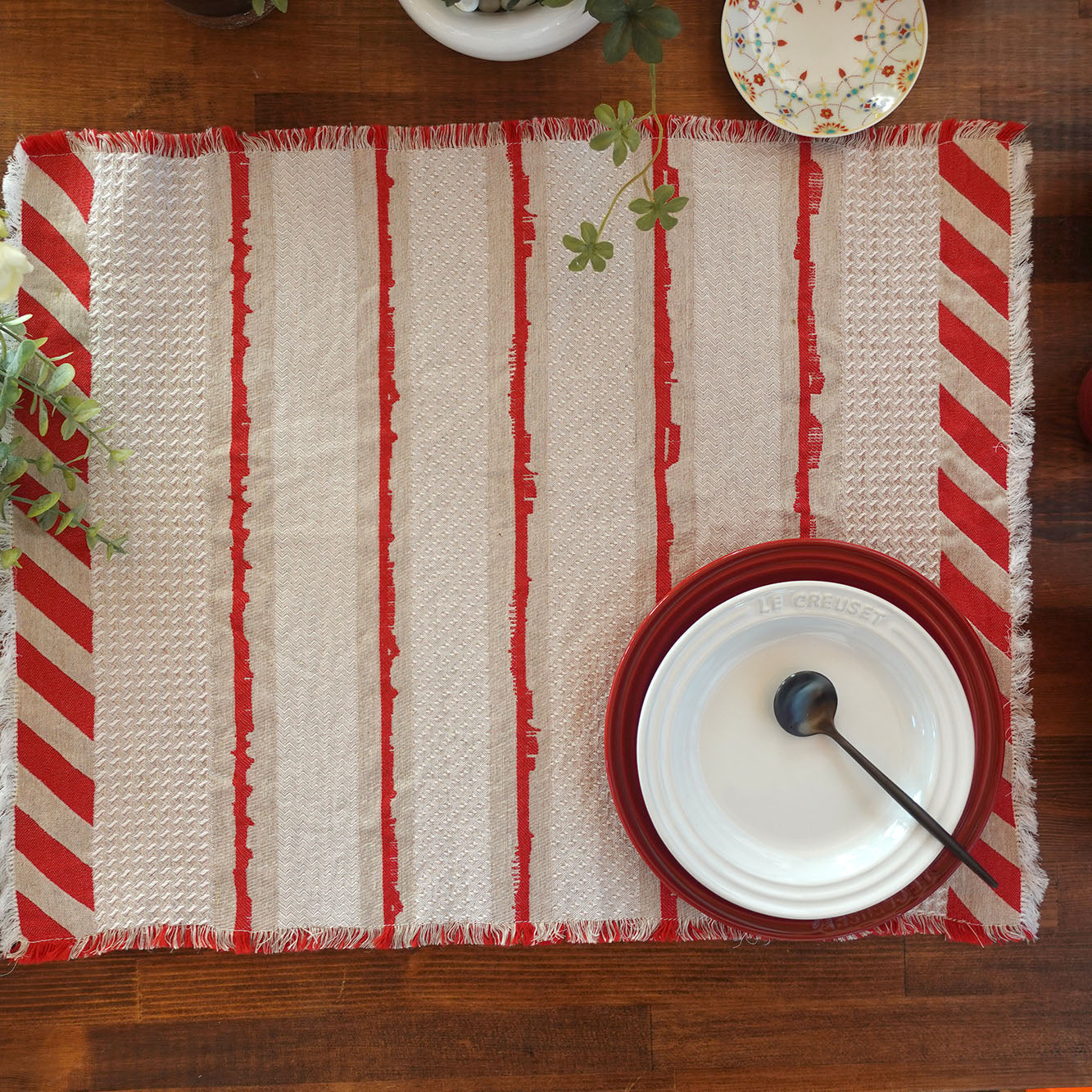 Placemat jacquard woven_Manhattan