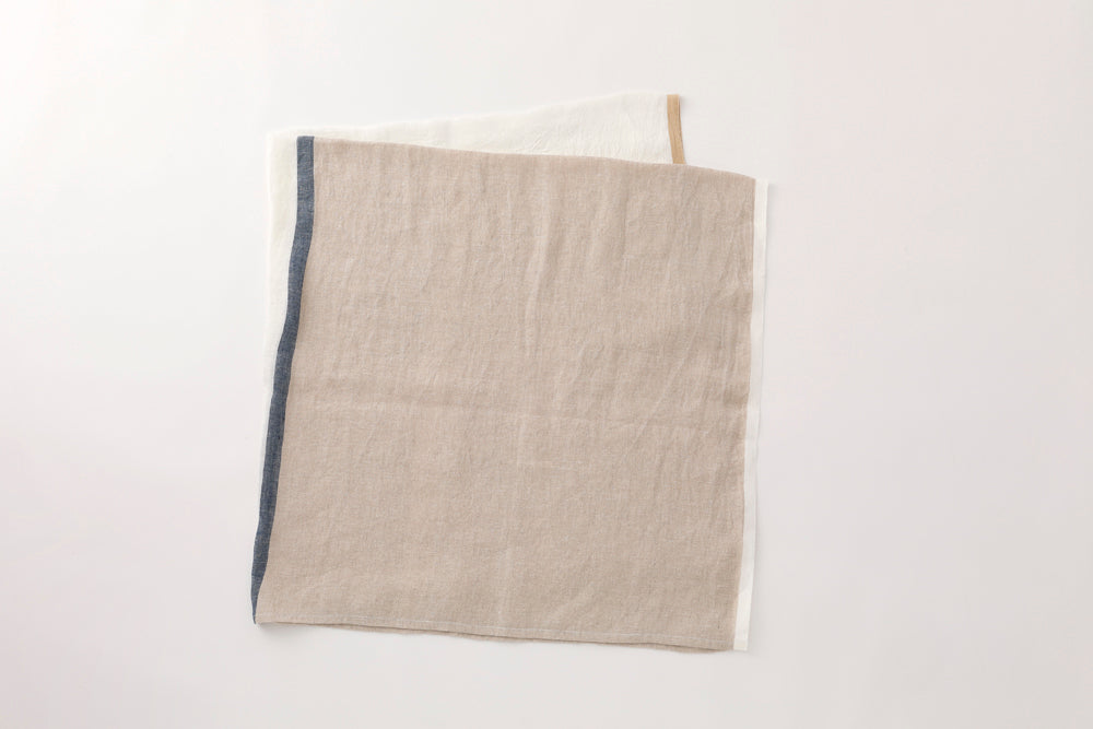 Linen Tablecloth_Bicolor with center strip