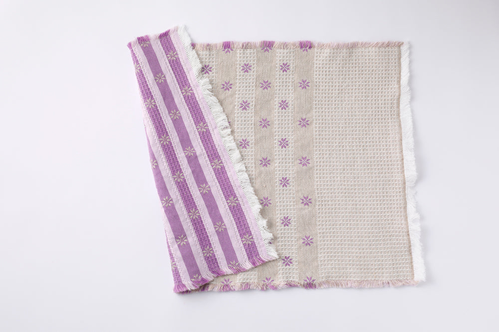 Placemat jacquard woven Flower