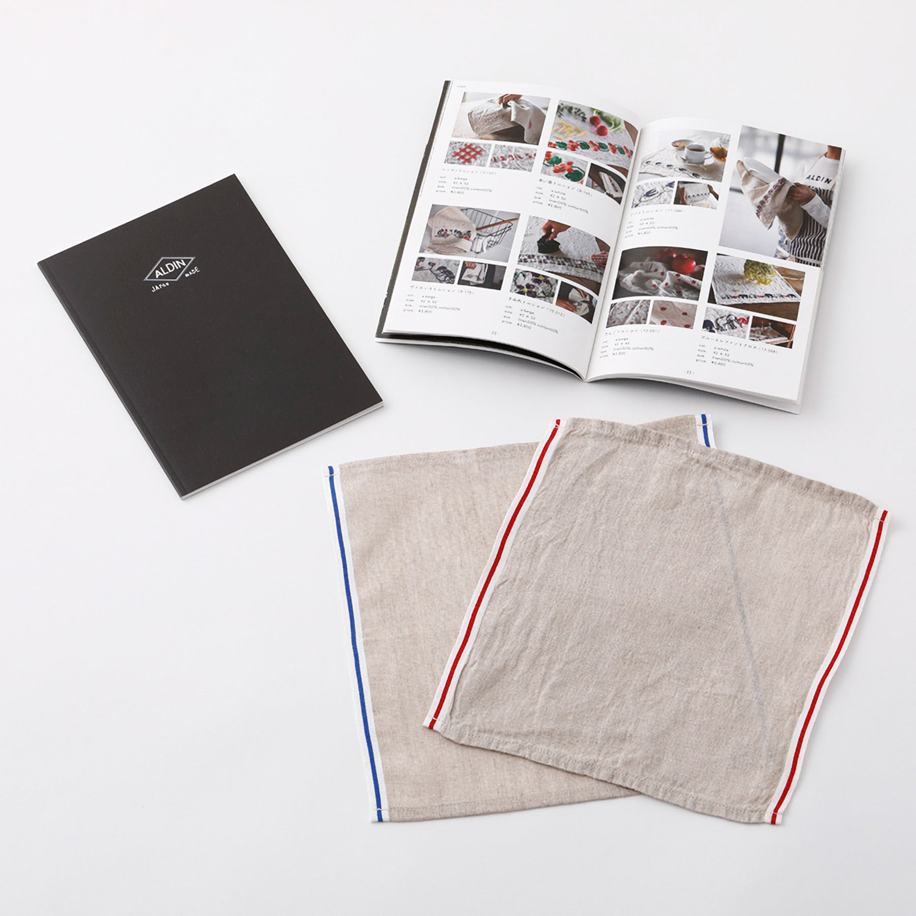 ALDINカタログ 〈ハンドクロス2枚付き〉