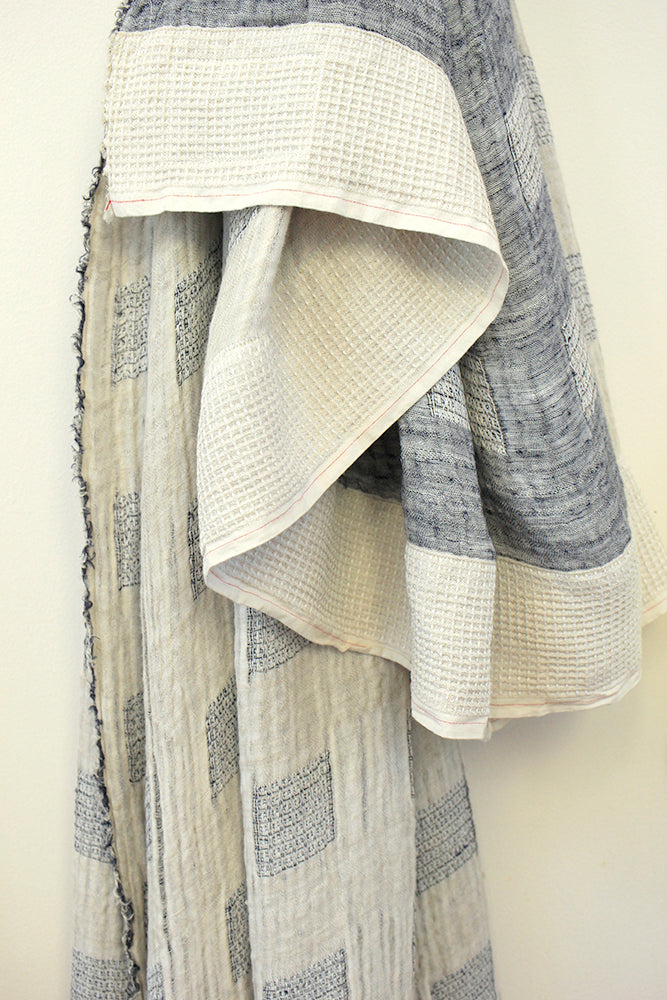 Jacquard&nbsp; woven double gauze blanket<p>リネンダブルガーゼブランケット</p>