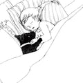 sleep with linen<p>寝具のリネン</p>