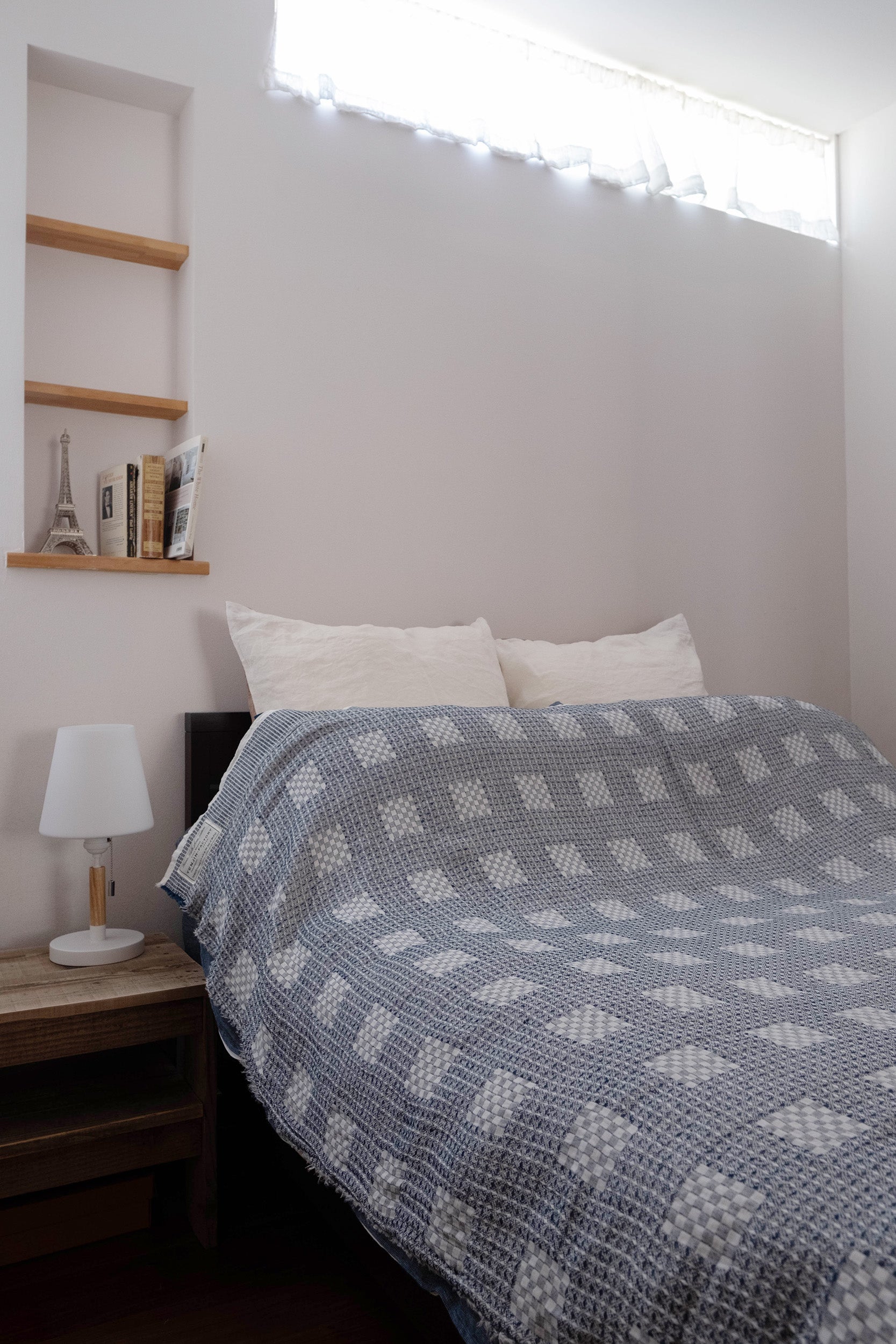 Indigo Linen&Cotton Blanket