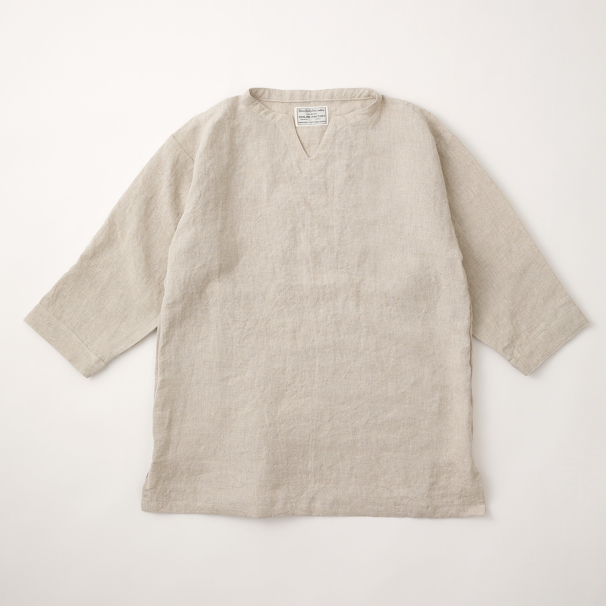 リネンパジャマ（上下セット）