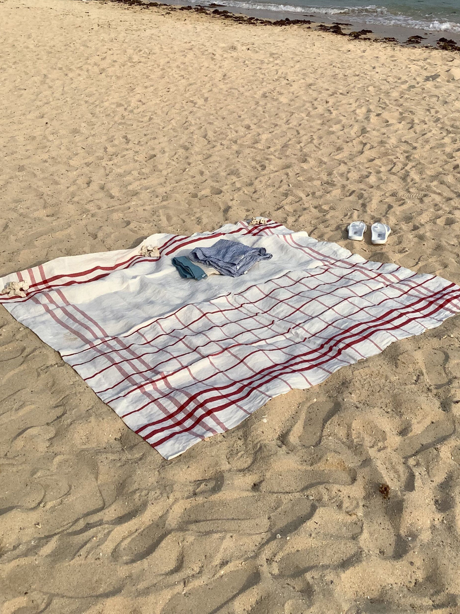 Folding Weave Linen large cloth