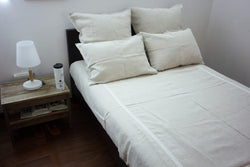 Linen-Gray selvedge linen pillow case<p>亜麻色セルビッチリネンピローケース</p>