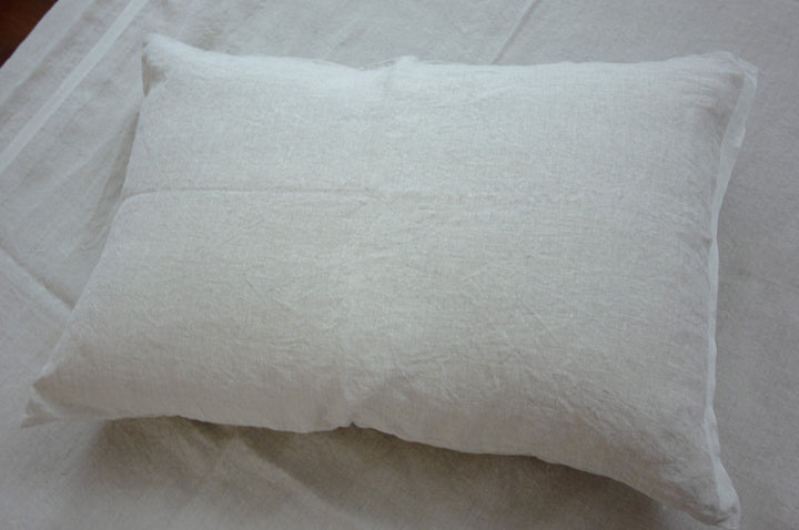 Linen-Gray selvedge linen pillow case<p>亜麻色セルビッチリネンピローケース</p>