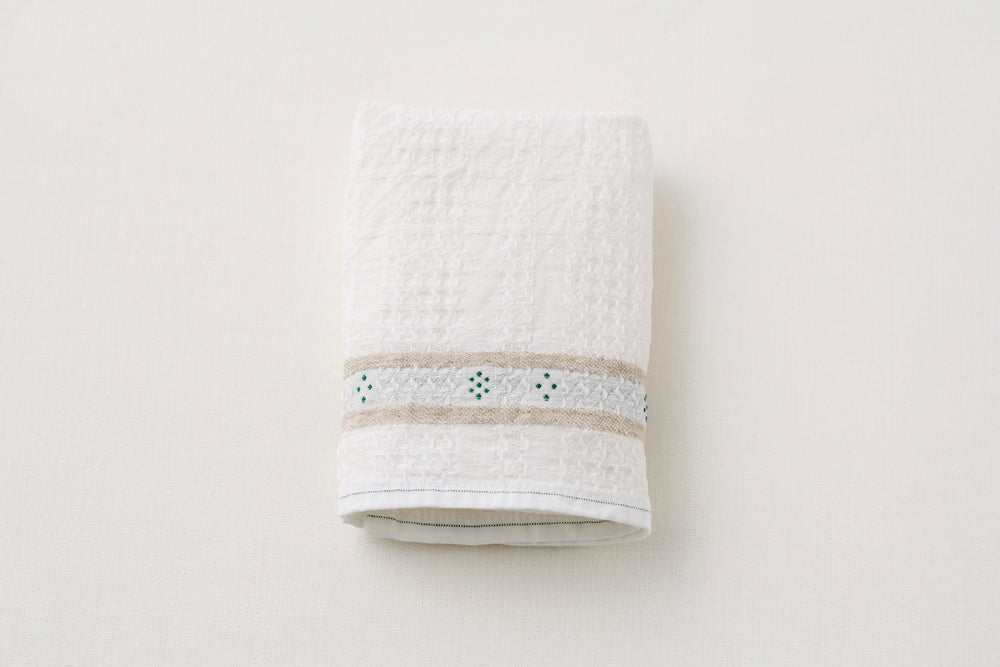 Flower Jacquard Towel
