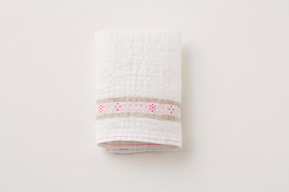 Flower Jacquard Towel