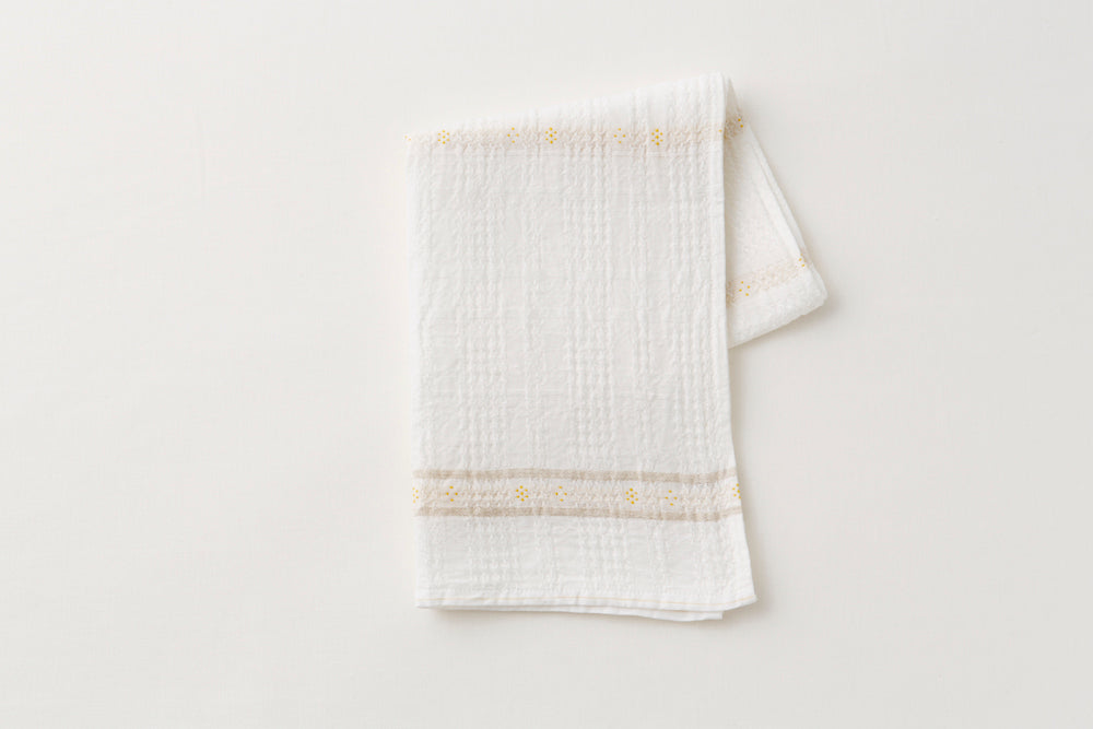 Flower Jacquard Towel