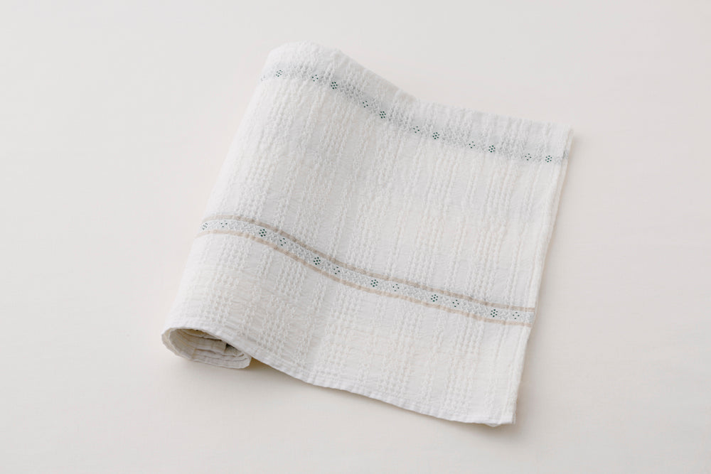 Flower Jacquard Towel