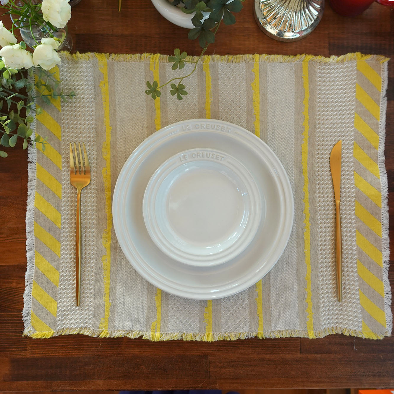 Placemat jacquard woven_Manhattan
