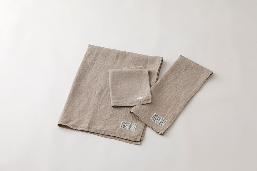 Washed Linen Towel 洗いざらしリネンタオル
