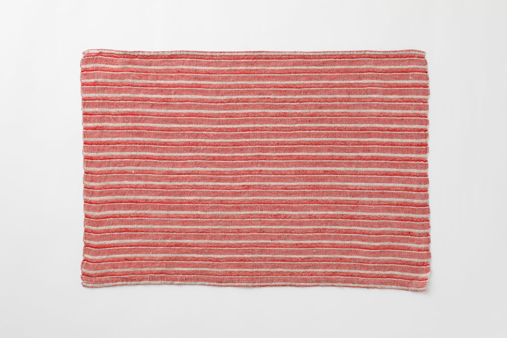 ハーフサイズキッチンタオル_郡内縞