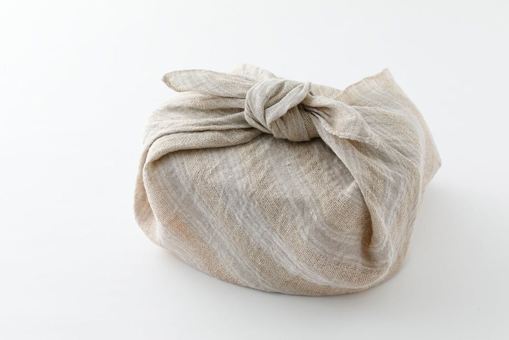 キッチンクロス_郡内縞