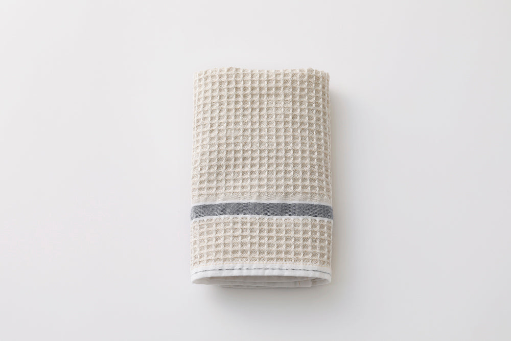 Waffle Jacquard Towel