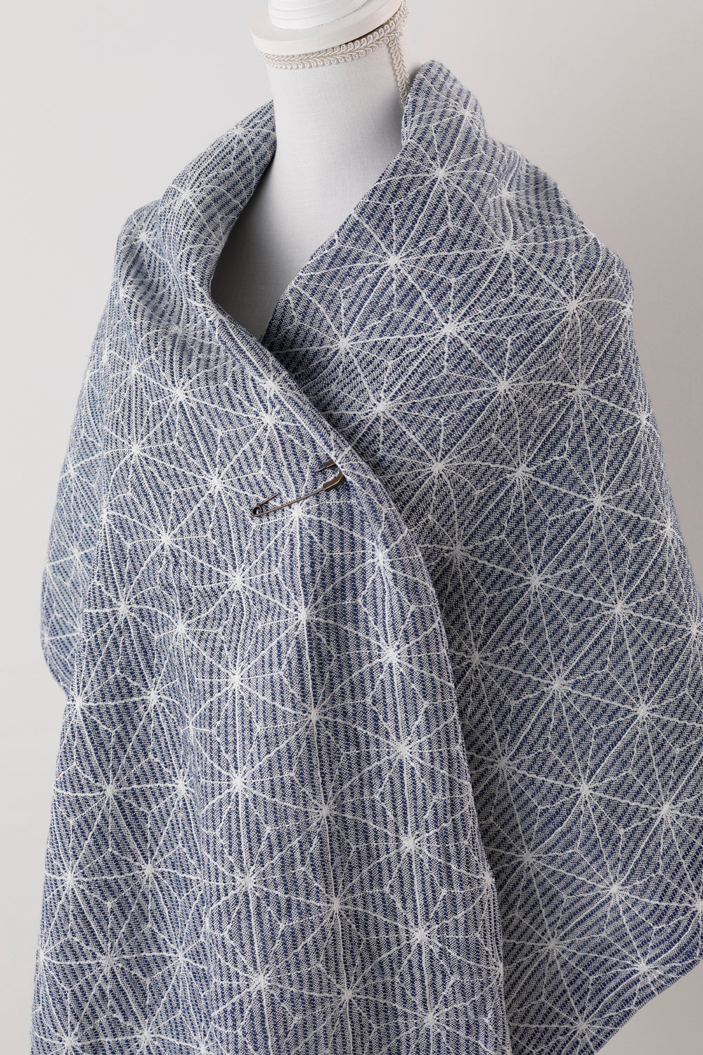 Long Scarf_Hemp Leaf Pattern