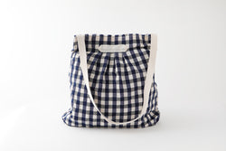 Linen Gingham Bag<p>リネンギンガムバッグ</p>