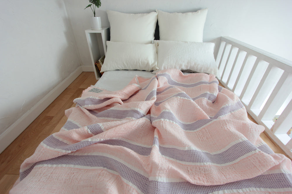 Honeycomb Border Blanket
