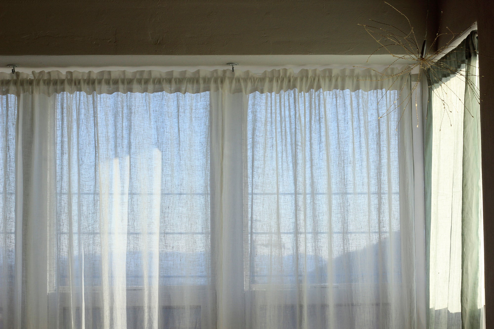 サイズオーダーカーテンgauzeシリーズ(両開き)